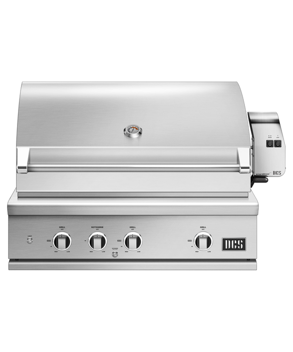 Series 9 36in grill rotisserie and charcoal natural gas be1-36rc-n