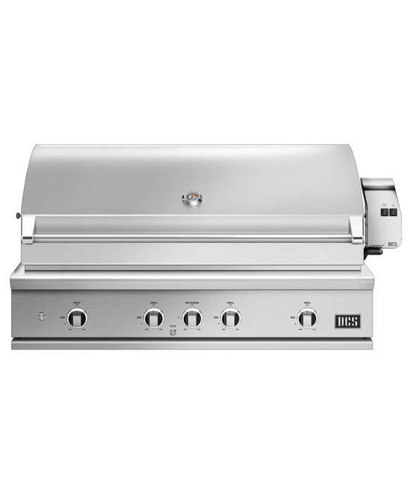Series 9 48in grill rotisserie and charcoal natural gas be1-48rc-n